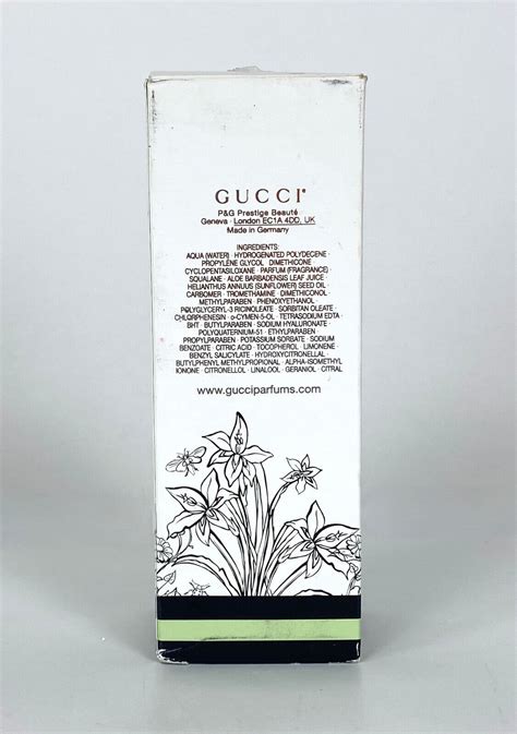 gucci flora tuberose body lotion